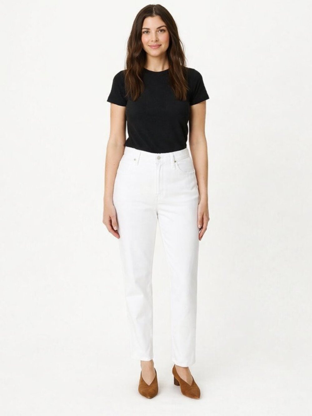 LABOR DAY SALE-Calvin Klein White Cropped Jeans Size 10